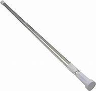 TUBO CORTINERO AJUSTABLE 1.10M A 2M CROMADO 10582