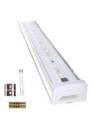 LAMPARA TUBO TECO LED BASE PLASTICO 1.20 SENCILLO