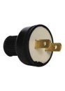 CLAVIJA 125V-60HZ REDONDA LEON*