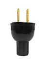 CLAVIJA 125V-60HZ REDONDA PATA LATON FULGORE*