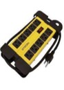 MULTICONTACTO DE 10 TOMAS AMARILLO USO RUDO STROM 80330.