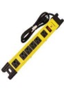 MULTICONTACTO DE 6 TOMAS USO RUDO STROM 80338.
