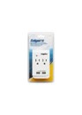 MUTICONTACTO 2 TOMA ATERRIZADO 2 USB 1PZ. FULGORE
