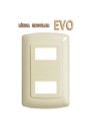 PLACA 2 VENTANAS TRADIZIONE CAT-657