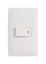 PLACA C/BOTON TIMBRE BLANCO L-900 STROM 82901.