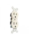 CONTACTO DUPLEX OCULTO BLANCO ATERRIZADO CON-X &