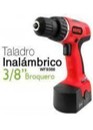 TALADRO INALAMBRICO WOLFOX 3/8" 12V&