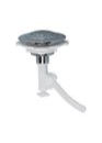 BOTON P/W.C. D/PUSH UNIVERSAL 2" PLASTICO CROMO COFLEX.