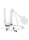 HERRAJE P/WC PLASTICO 2 PCS FOSET 49326