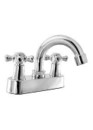 MEZCLADORA LAVABO CROMADA CUERPO ZINC BITKA 20018.