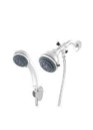 REGADERA T/ TELEFONO 5 FUNCIONES BRAZO Y CHAPETON YARDEN.