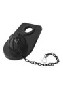 SAPO PVC NEGRO AJUSTABLE WC YARDEN.