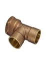 TEE COBRE R/INT AL LADO 1/2" ANBEC 10901