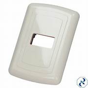 PLACA 1 VENTANA T/EVOLUCION MARFIL GAMY-