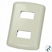 PLACA 2 VENTANAS T/EVOLUCION MARFIL GAMY-