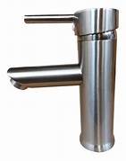 MEZCLADORA MONOMANDO ZEGOR P/LAVABO SATINADO ACERO  INOX