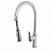 MEZCLADORA MONOMANDO ZEGOR P/FREGADERO SATINADO NARIZ RETRACTIL ACERO INOX