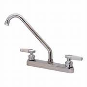 MEZCLADORA P/FREGADERO CUELLO ALTO CUERPO ZINC/BASE ABS SLINE T/BAR BLANCO